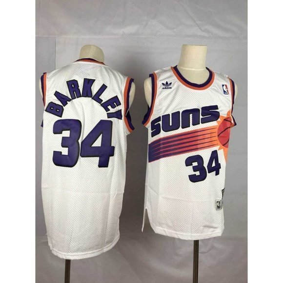 charles barkley white suns jersey